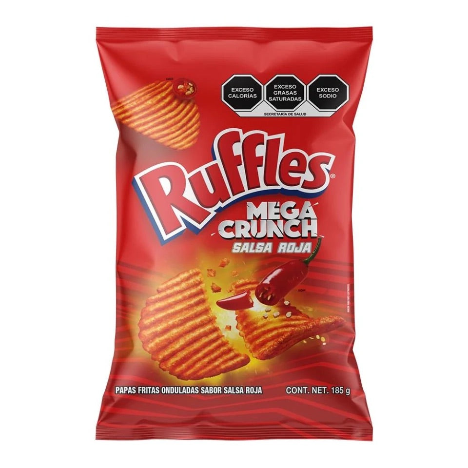 Ruffles Salsa Roja Mega Crunch