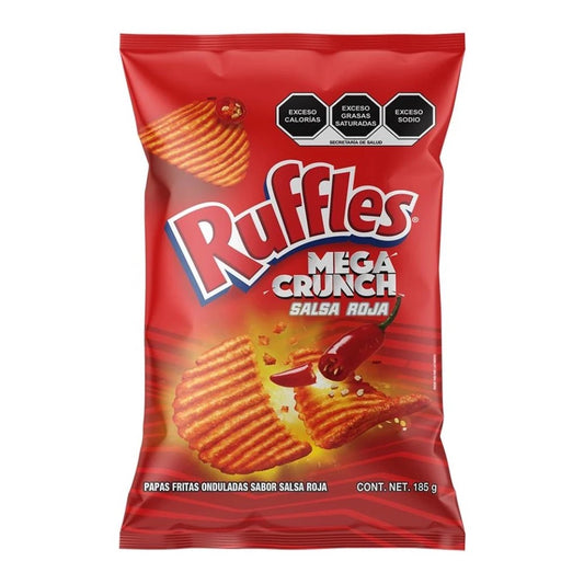 Ruffles Salsa Roja Mega Crunch